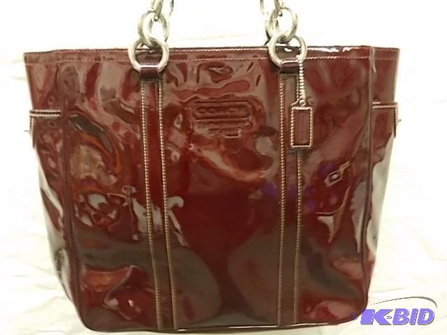 Authentic Coach Patent Tote...