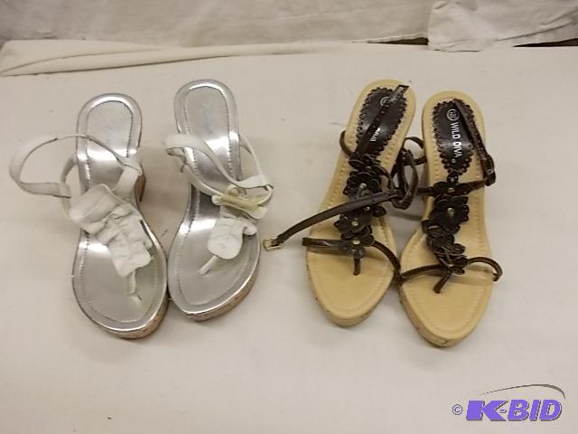 2 Pairs of Wedges Size 6&nbsp...