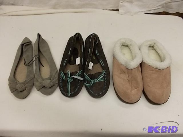 Box Lot of Flats and Slip Ons Size 6&nbsp...