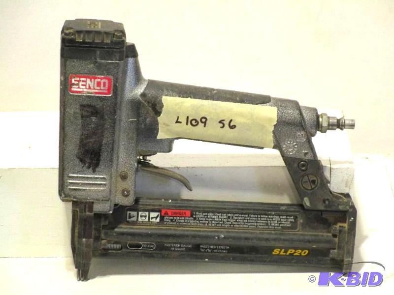 lot 14 image: Senco SLP20 58-Inch to 1-58-Inch 18-Gauge Brad Nailer