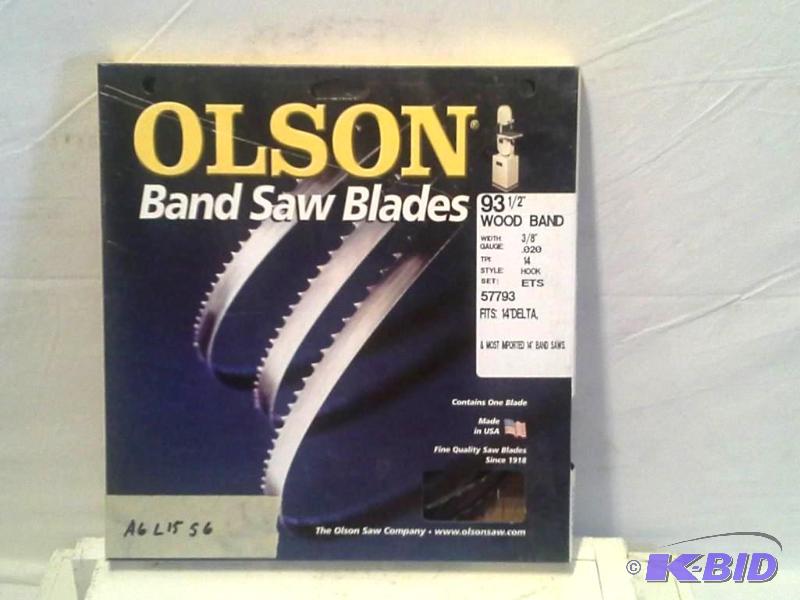 lot 21 image: 2-Olson Band Saw Blades
