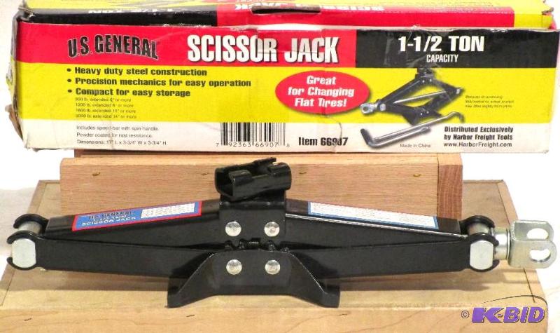 lot 47 image: 1.5 ton Scissor Jack