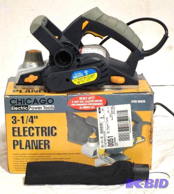 lot 48 image: Heavy Duty Electric Planer