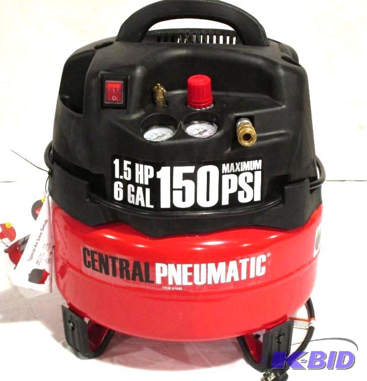 lot 52 image: 6 Gal. Air Compressor