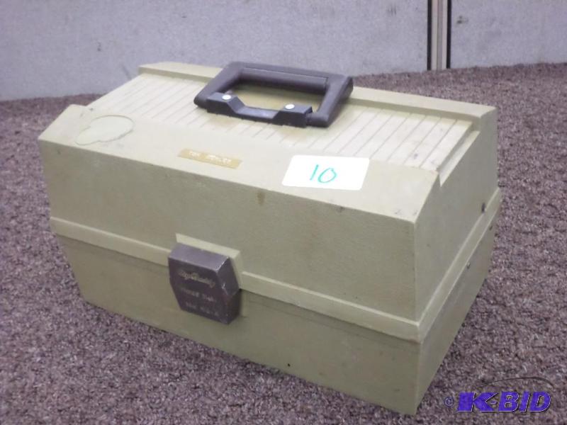 Vintage Plastic Tackle Box...