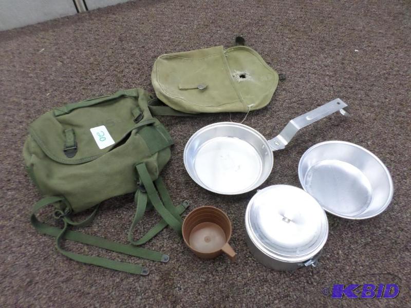 (1) Military Shoulder Bag &amp (1) Military ...