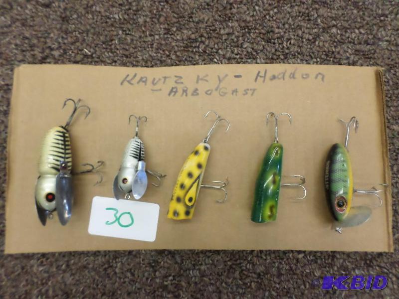 (5) Kautsky-Heddon-Arbogast Lures...