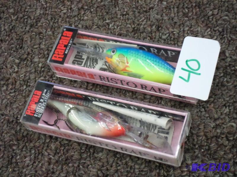 (2) New Rapala Crankbait Lures...