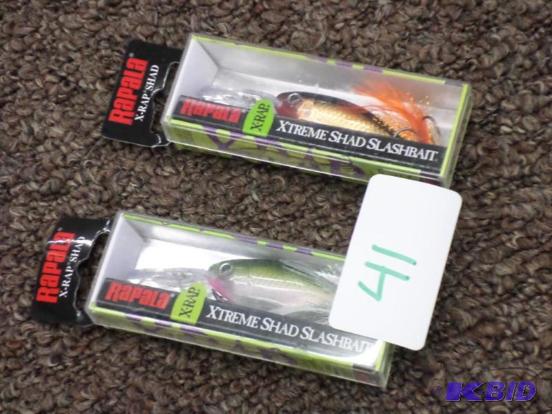 (2) New Rapala Crankbait Lures...
