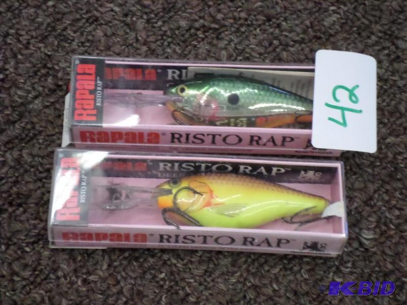 (2) New Rapala Crankbait Lures...