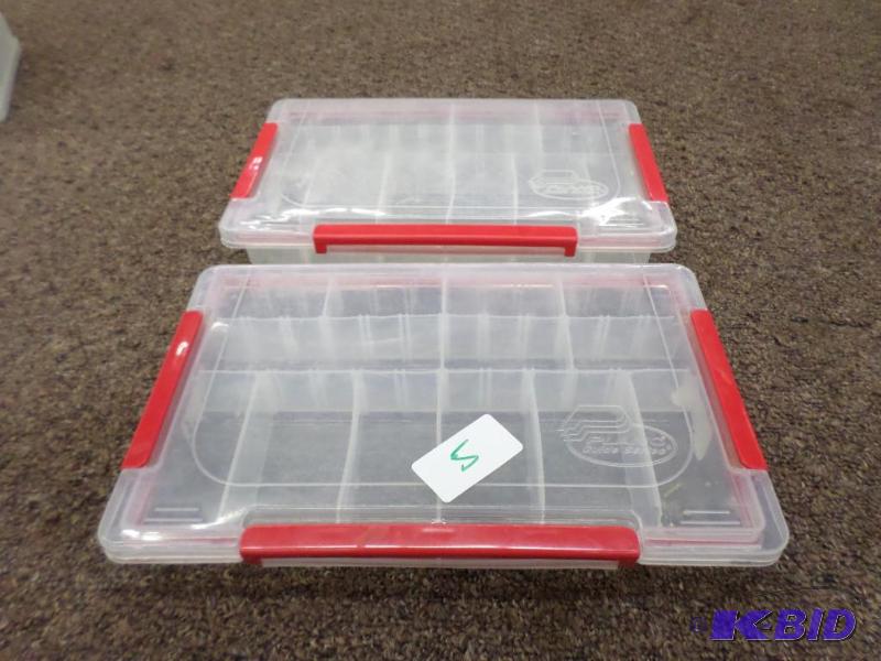(2) Plano Guide Series Plastic Tackle Trays...