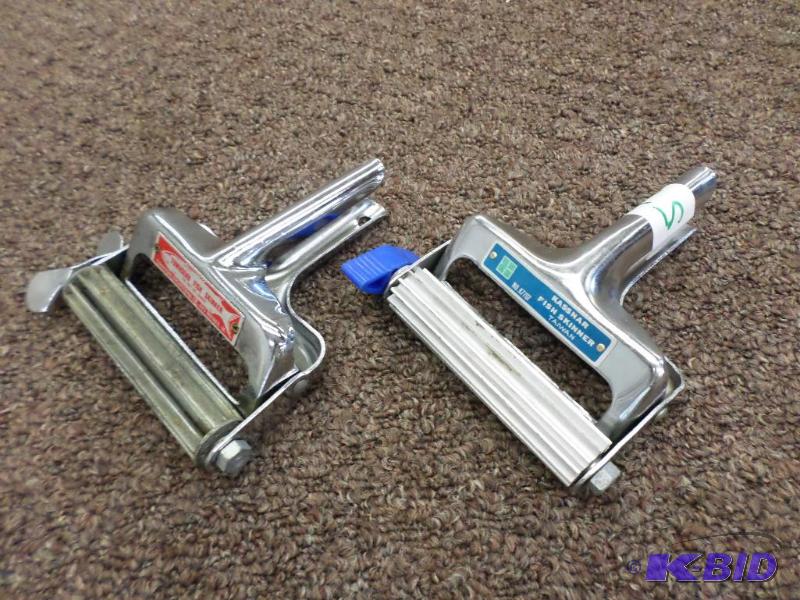 (2) Vintage Fish Scalers...