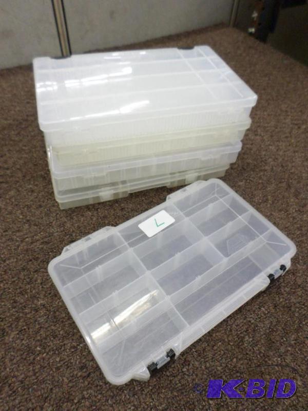 (5) Plastic Tackle Trays...