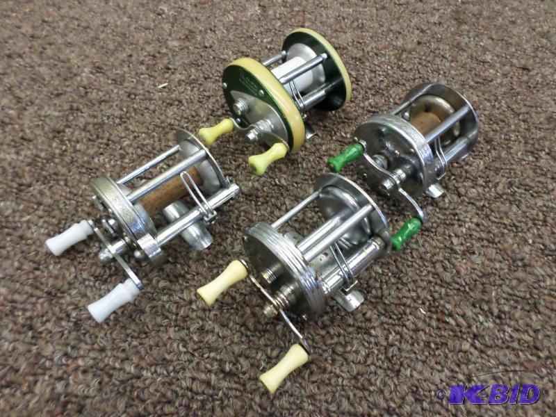 (4) Vintage Casting Reels...