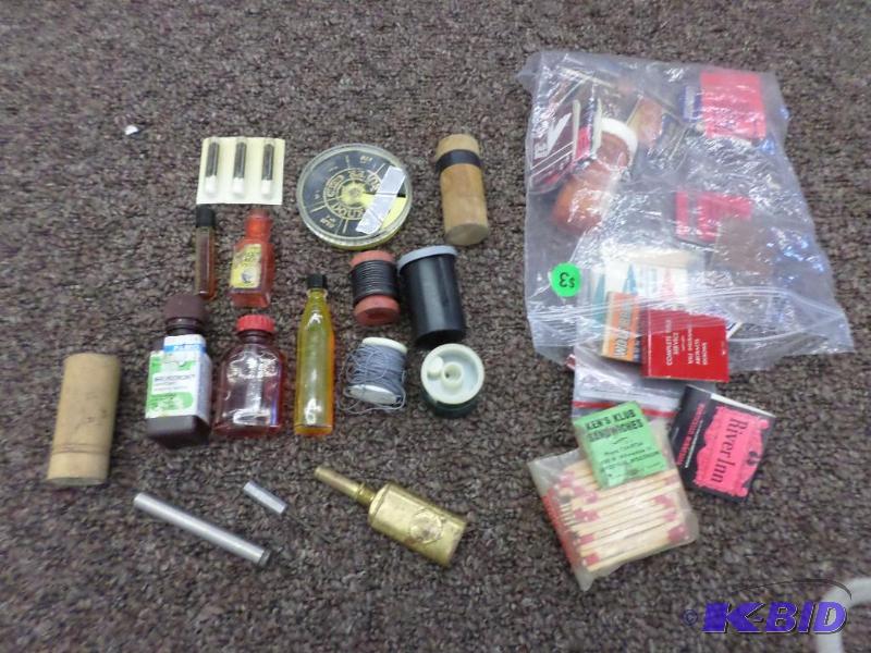 Lot Of Misc SportingCamping Supplies, Iodine...