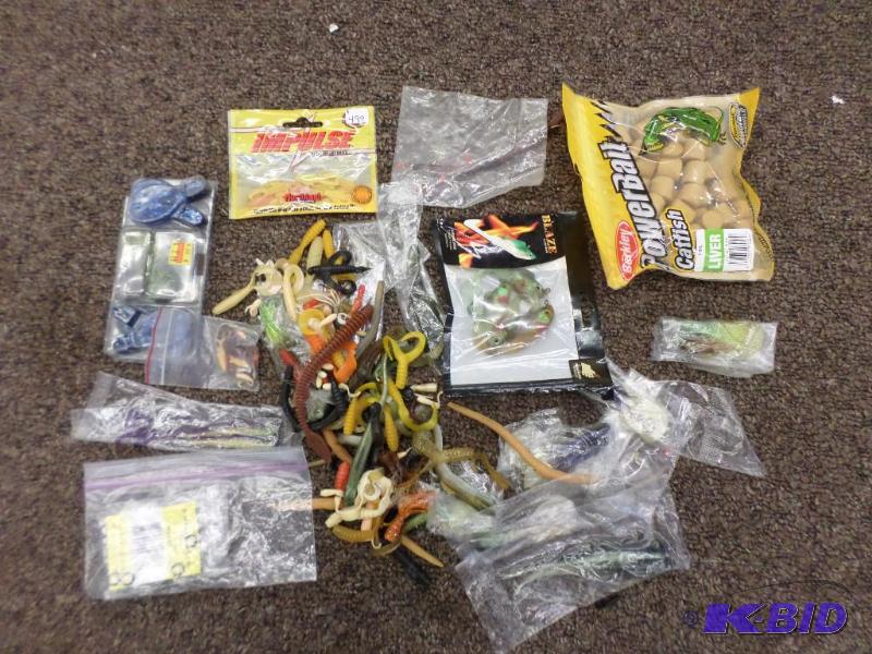 Lot Of Misc Plastic Baits...