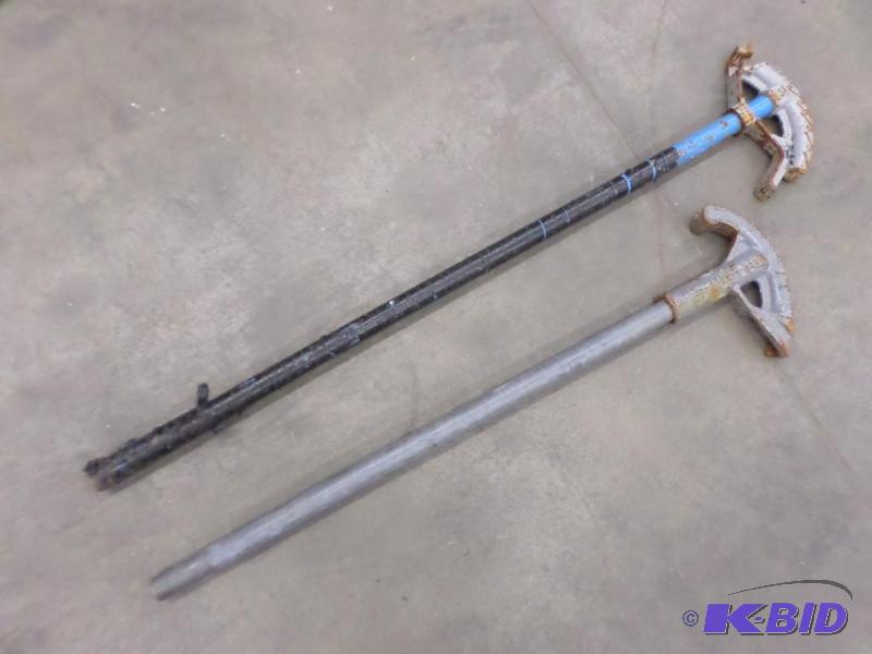 (2) ConduitPipe Bender Tools...