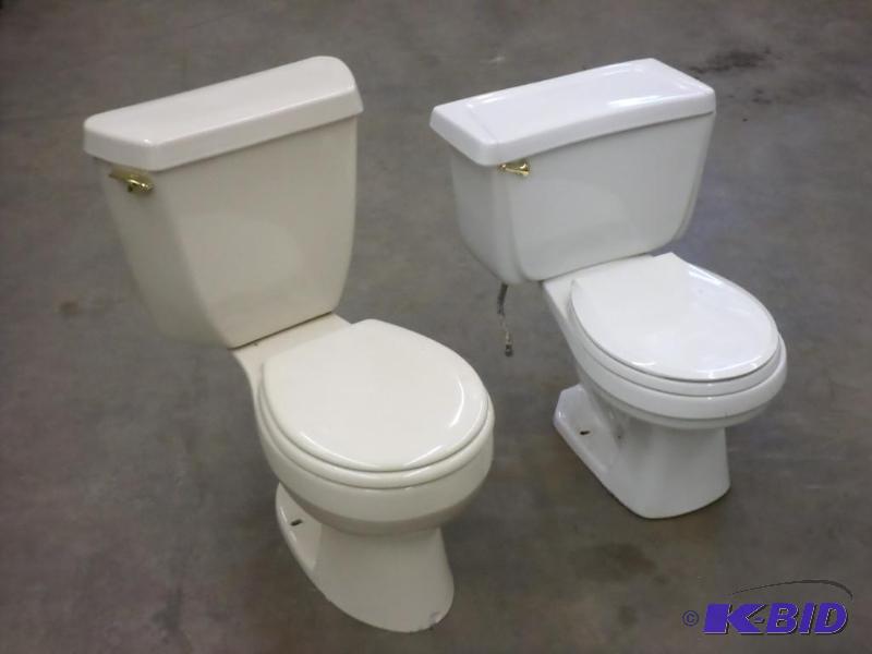 (1) Kohler &amp (1) Gerber Toilets, Used...