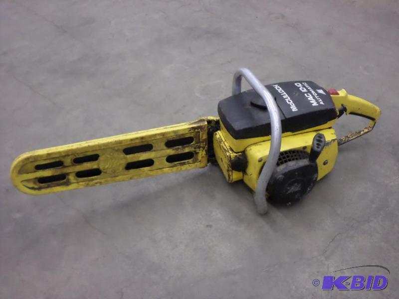 McCulloch MAC 10-10 Automatic Chainsaw...