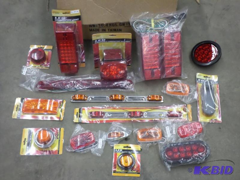 Lot Of Misc New LED Trailer Lights, Marker Li...