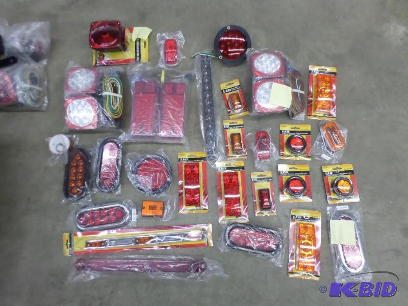 Lot Of Misc New LED Trailer Lights, Marker Li...