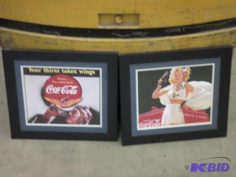 (2) 16&quotx18&quot Coca-Cola Pictures...