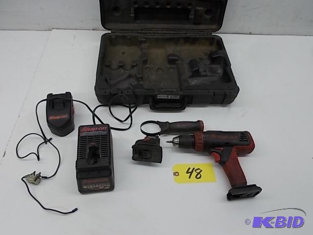 lot 48 image: Snap-On CDR4850 12" Drill,18 Volt, DC C...