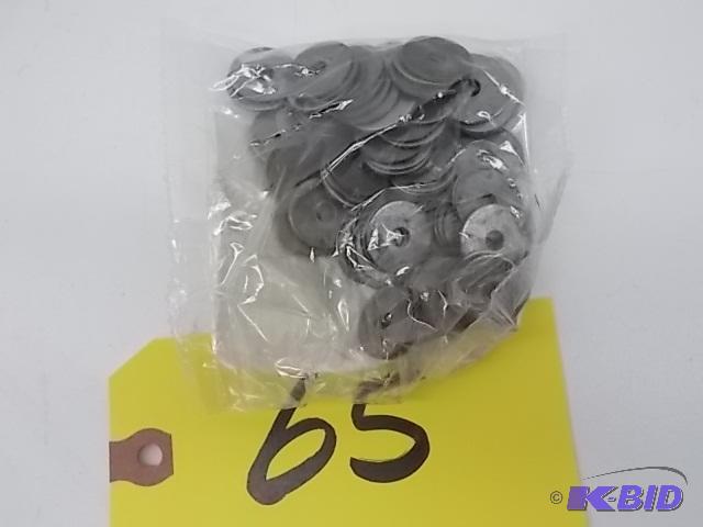 lot 65 image: 100 pk. No. 8 Fender Washers...
