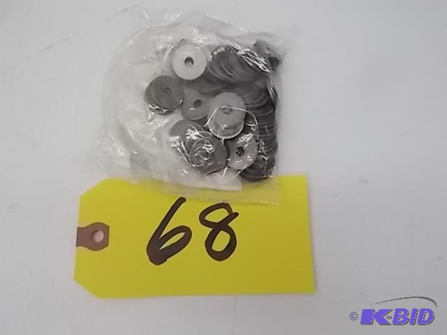 lot 68 image: 100 pk. No. 8 Fender Washers...