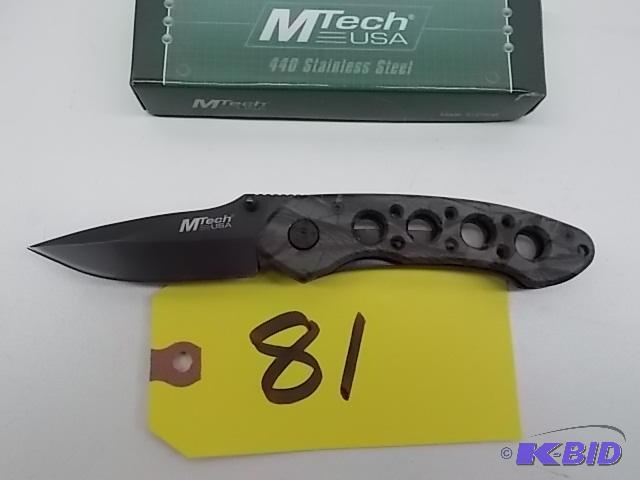 lot 81 image: M-Tech MT-159C Lock Blade Knife...
