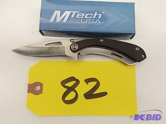 lot 82 image: M-Tech MT-131 Lock Blade Knife...