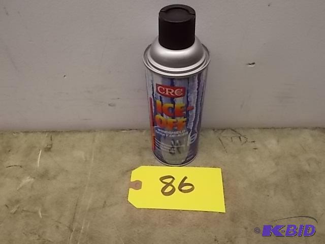 lot 86 image: CRC Ice-Off Windsield & Lock De-Icer, 12 ...