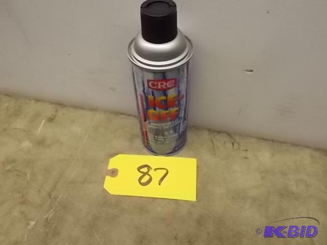 lot 87 image: CRC Ice-Off Windsield & Lock De-Icer, 12 ...