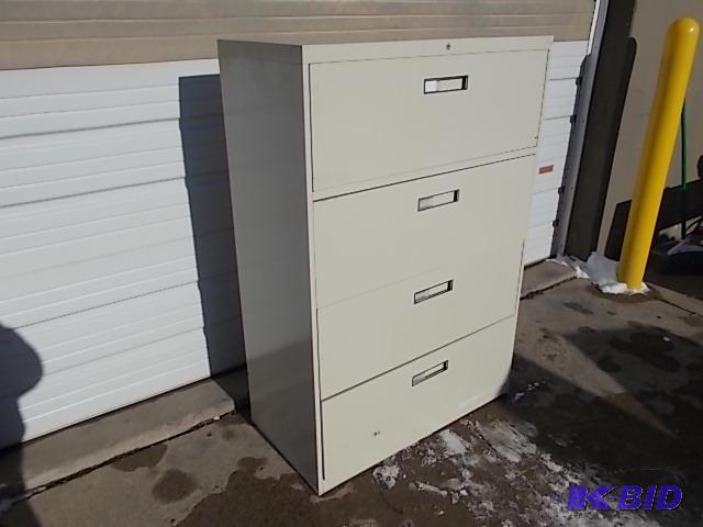 Allsteel 4 Drawer Lateral File, 36 x 18 x 53...