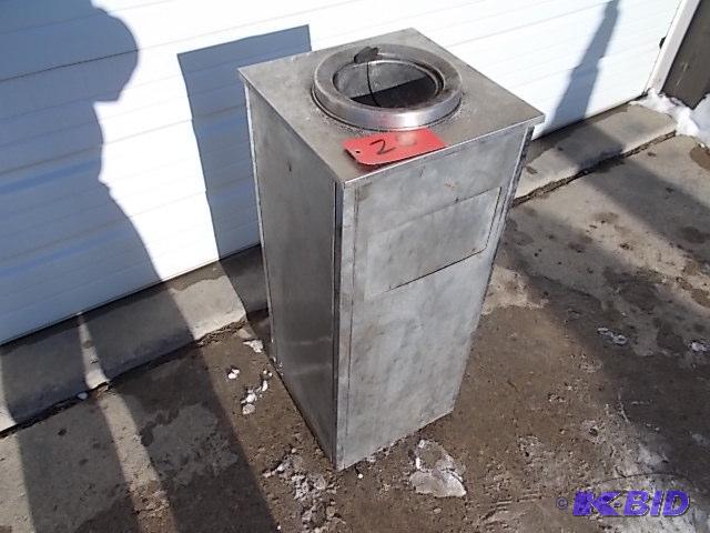 Stainless Steel Outdoor Ash Tray  Trash Can...