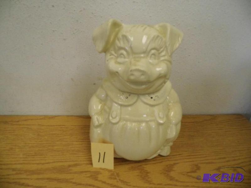Vintage Pig Cookie Jar