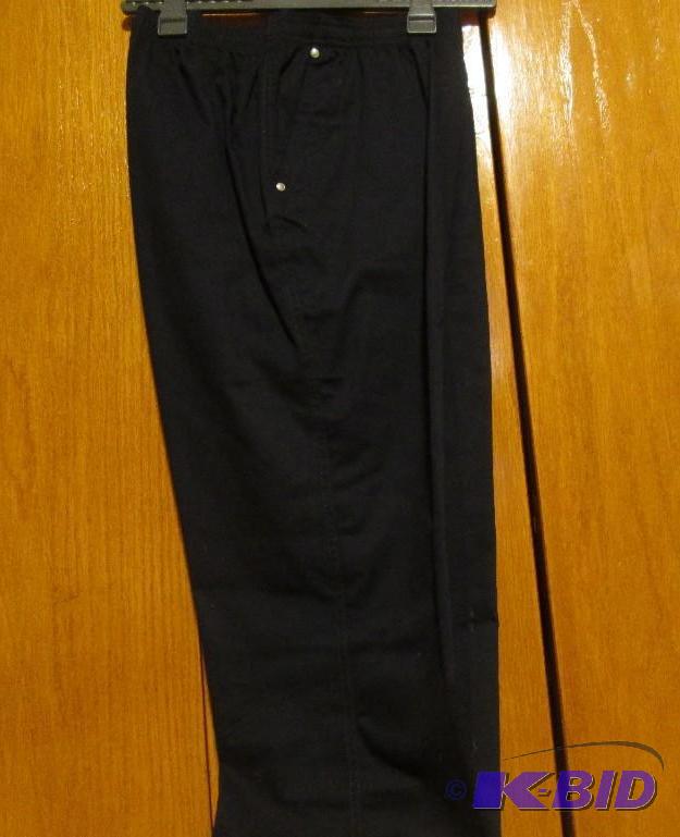 lot 120 image: breckenridege petite black pants size 14P...
