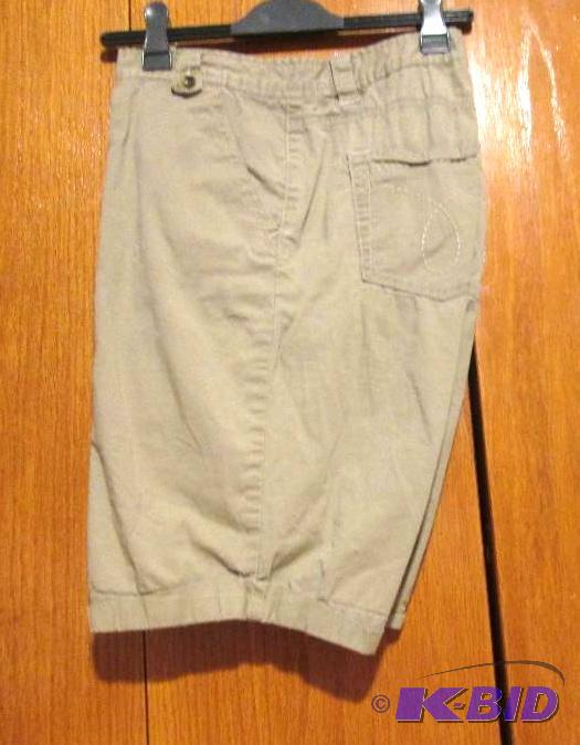 lot 125 image: Calvin Klein Jeans tan shorts size 14...
