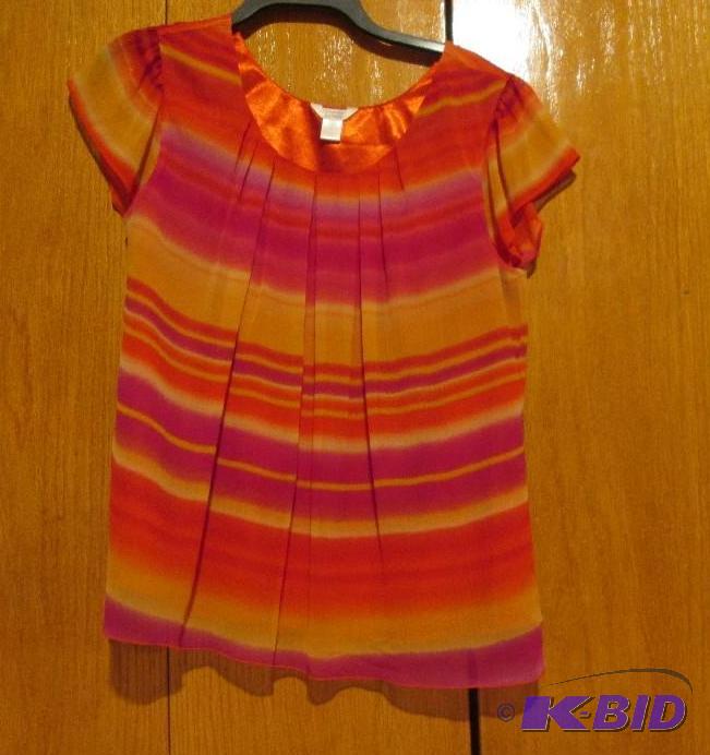 lot 139 image: Christopher and Banks warm color top size me...