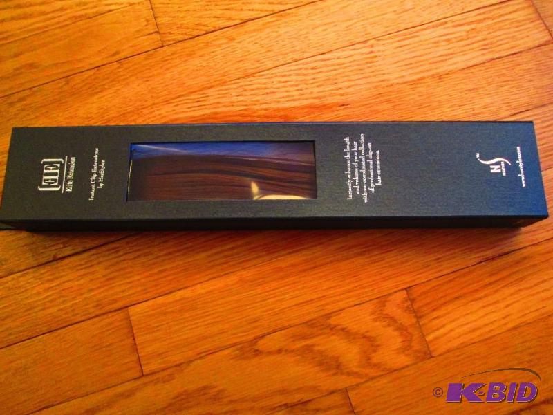 lot 4 image: Auburn Brown HerStyler Elite Extension instan...