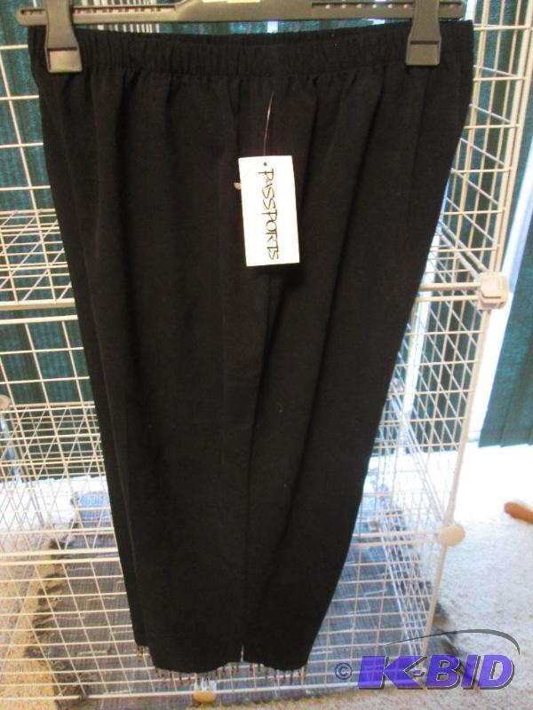 lot 53 image: Ladies Passports slacks with beaded bottom, s...