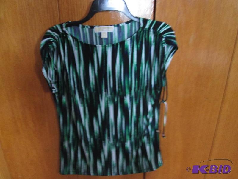 lot 91 image: Micheal Micheak Kors, stripped top size medi...