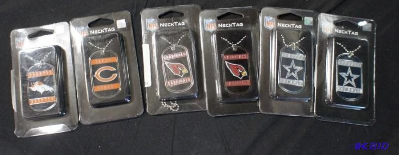 New in packages - NFL Team Dog Tags  Necklac...