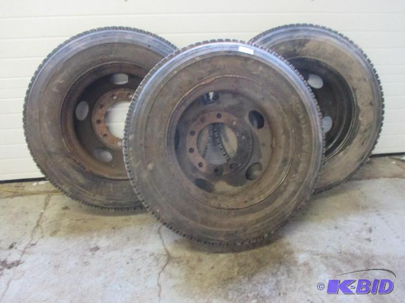 Chevy Topkick Rims and Tires, Like new tread,...