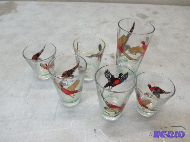Pheasant glasses...