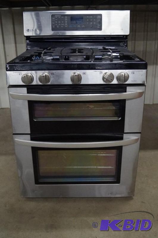 Gas double ovenrange