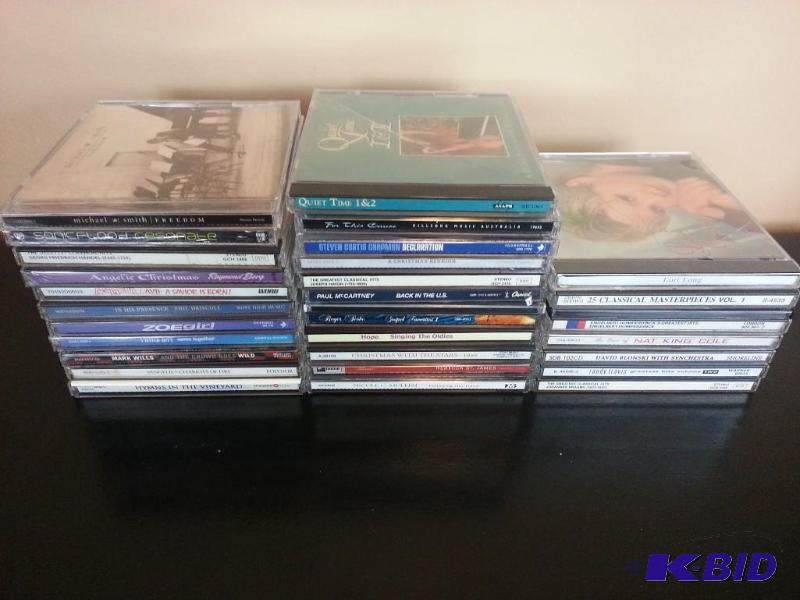 lot 59 image: Lot of CDs - Mostly Gospel, Country, and Classical