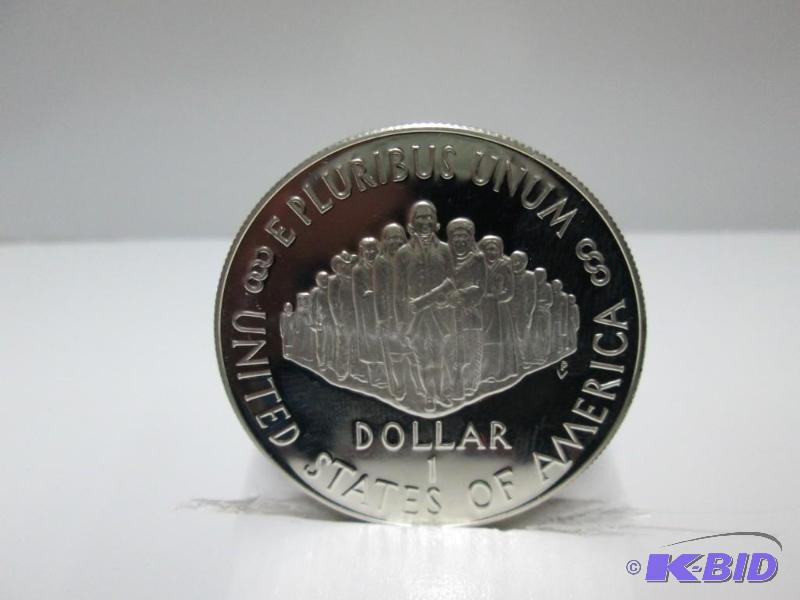 200th Anniversary Constitution Silver Dollar