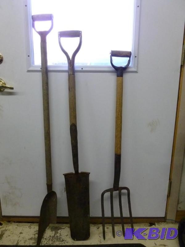 lot 104 image: A Fork - A Shovel - And the Other Thing