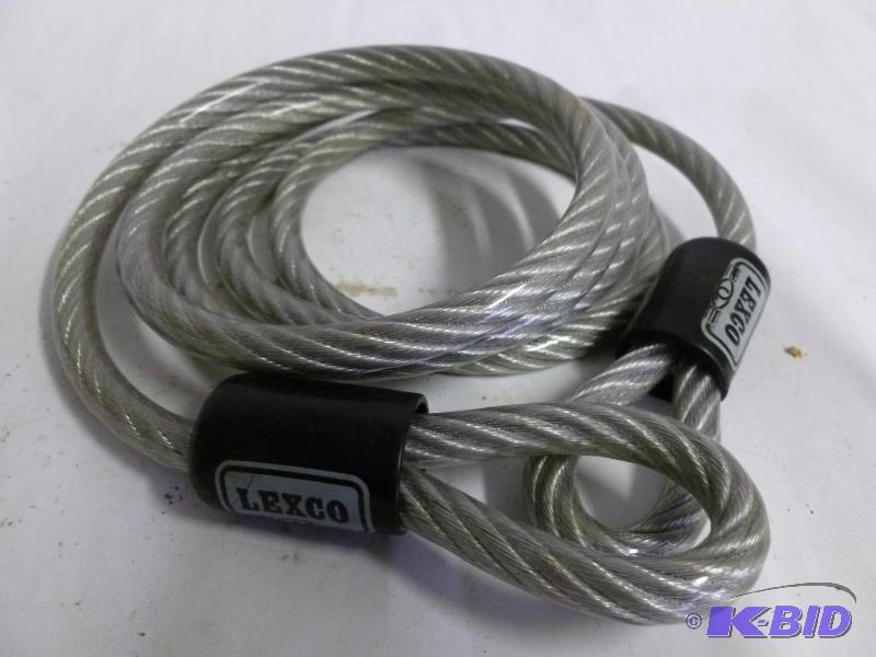 lot 46 image: Bicycle Cable or what ever else you want to lock up